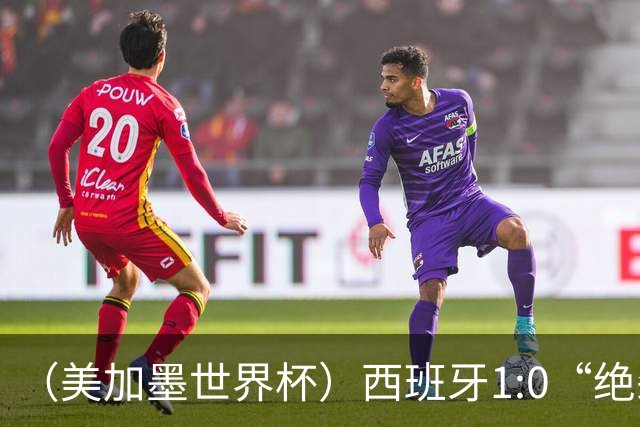 （美加墨世界杯）西班牙1:0“绝杀”葡萄牙 C罗结束世界杯征程